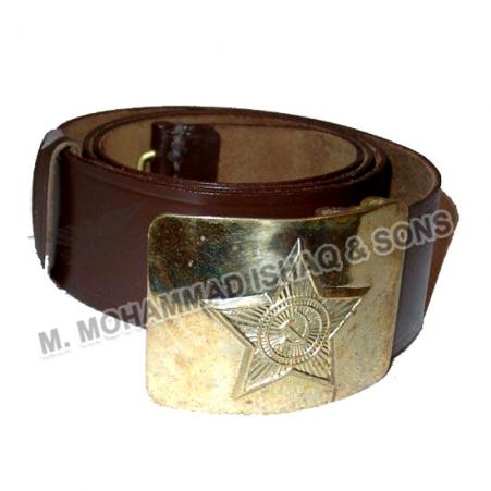 Russian Army Leather Belt