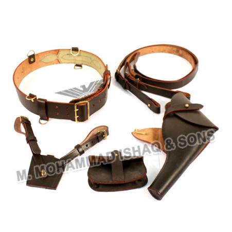 Sam Browne Leather Belt