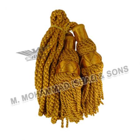 Golden Silk Bagpipe Cord