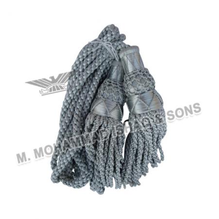 Gray Silk Bagpipe Cord