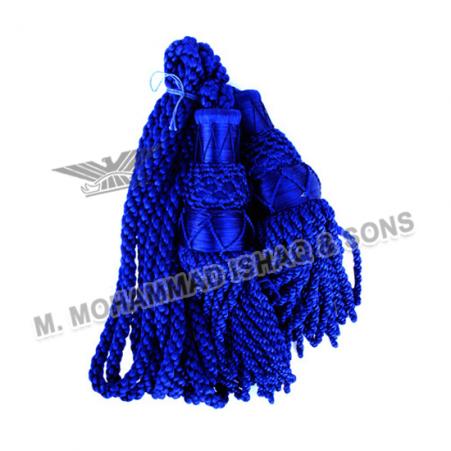 Royal Blue Silk Bagpipe Cord