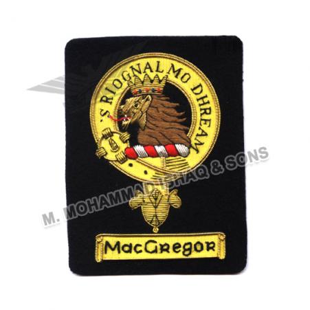 Clan Crest Blazer Badges