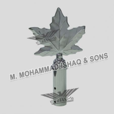 Brass Maple Leaf Finial