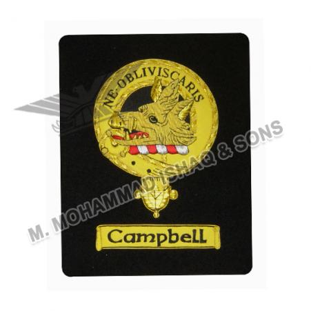 Campbell Clan Frame Badge