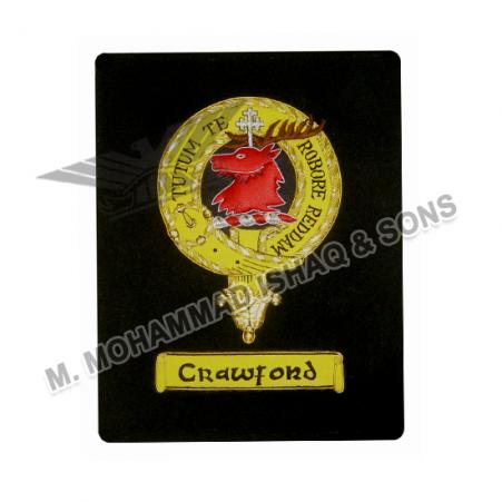 Crawford Clan Frame Badge