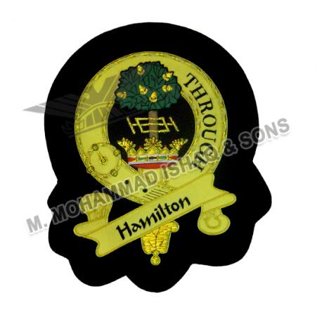 Hamilton Clan Frame Badge