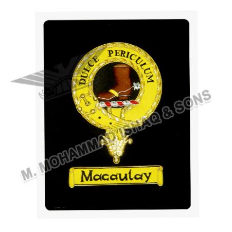 Macaulay Clan Frame Badge