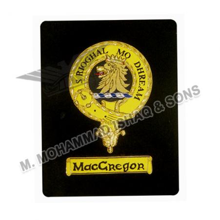 MacGregor Clan Frame Badge