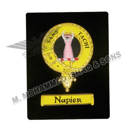 Napier Clan Frame Badge