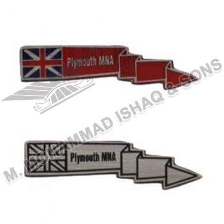 Metal Pins Flags 