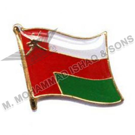 Metal Pins Flags 