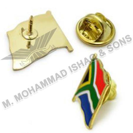 Metal Pins Flags