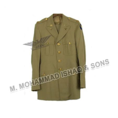 Khaki U.S. Army Officer Uniform