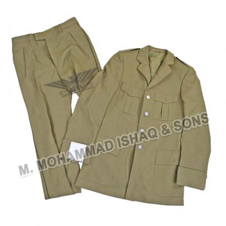 Khaki Uniform Jacket & Pant