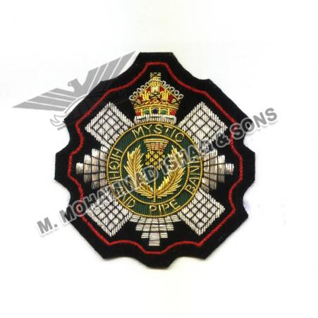 Pipe Band Badge