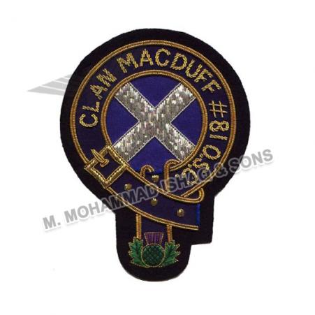 Clan Crest Cap Badge