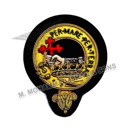 Clan Crest Cap Badge