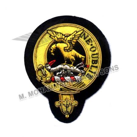 Clan Crest Cap Badge