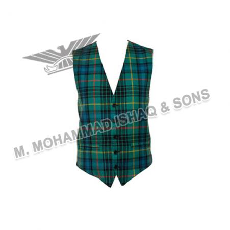 Tartan Scottish Waist Coat