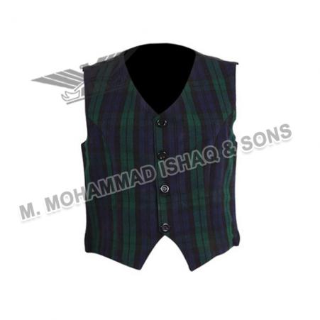 Tartan Scottish Waist Coat